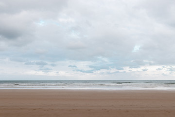 calm landscape in the coast