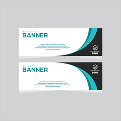 Luxury web banner design, Professional web banner design, banner design vector