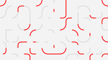 Warm Colored Circular Pattern Design