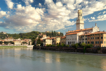 Panoramic view of the city of Verona