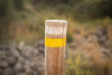 Guidance signpost trekking