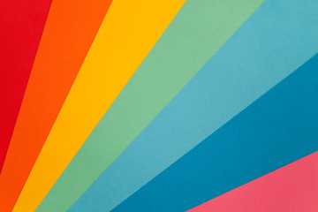 Background from a palette of colored paper.