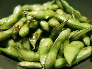 A good Japanese snack-boiled beans