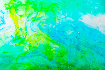 Fototapeta na wymiar Colors in Water