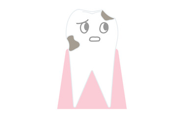 虫歯の進行、虫歯が象牙質に達する