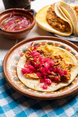 Mexican pork tacos also called 