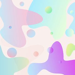 Vector of modern abstract background, soft colors