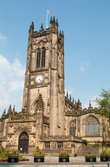 Fototapeta na wymiar Manchester Cathedral, Manchester, UK