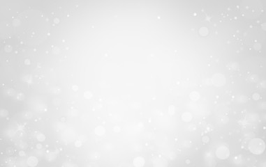 white blur abstract background. bokeh christmas blurred beautiful shiny Christmas lights