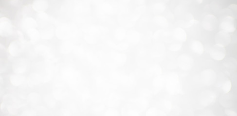 white blur abstract background. bokeh christmas blurred beautiful shiny Christmas lights