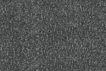 Distressed overlay texture of weaving fabric, cloth knitted. Vector illustration. Grunge black and white abstract monochrome background.