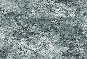 Distressed overlay texture of weaving fabric, cloth knitted. Vector illustration. Grunge black and white abstract monochrome background.