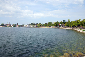 Fototapeta premium Friedrichshafem am Bodensee – Stadt derZeppeline