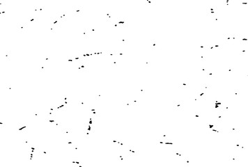 Distressed overlay texture of weaving fabric, cloth knitted. Vector illustration. Grunge black and white abstract monochrome background.