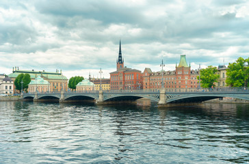 Stadtansicht von Stockholm