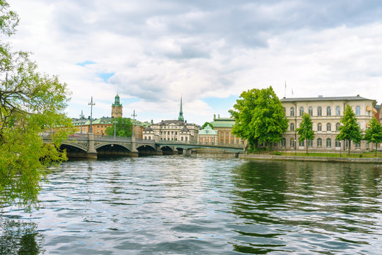 Stadtansicht von Stockholm