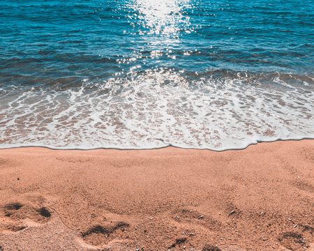wave on the beach