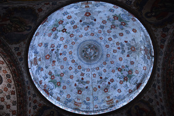 Coupole de San Jerónimo Tlacochahuaya, Mexique