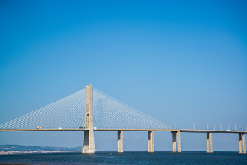 Vasco da Gama Bridge, Park of the Nations, Parque das Nacoes, Lisbon, Portugal