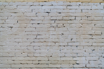 Obraz premium bright yellow brick painted wall background