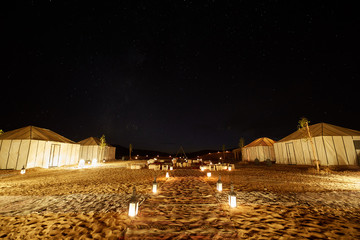 Desert camp by night 2