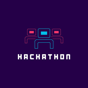 Hackathon Logo Vector