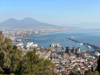 View of Naples from San Martino museum