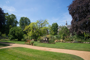 Fellows' Garden, Balliol College, Oxford, England, UK