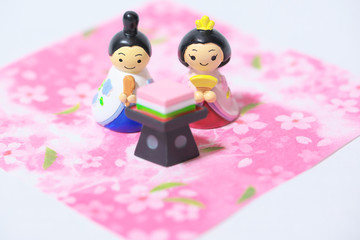 お雛様とお内裏様