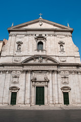 Fototapeta na wymiar Santa Maria in Vallicella church, also called Chiesa Nuova, Rome, Italy