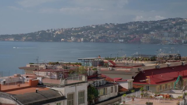 N&aacute;poles. Golfo de N&aacute;poles. Campania, Italia, Europa.