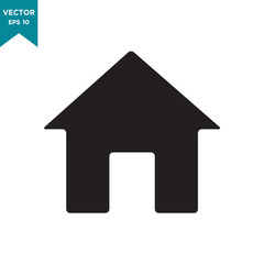 house vector icon in trendy flat design 