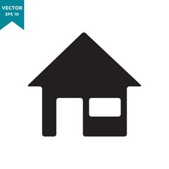 house vector icon in trendy flat design 