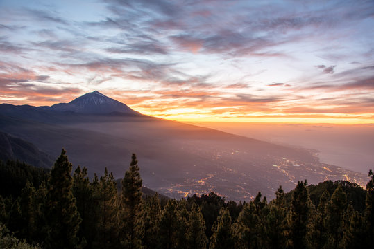 Teide sunset