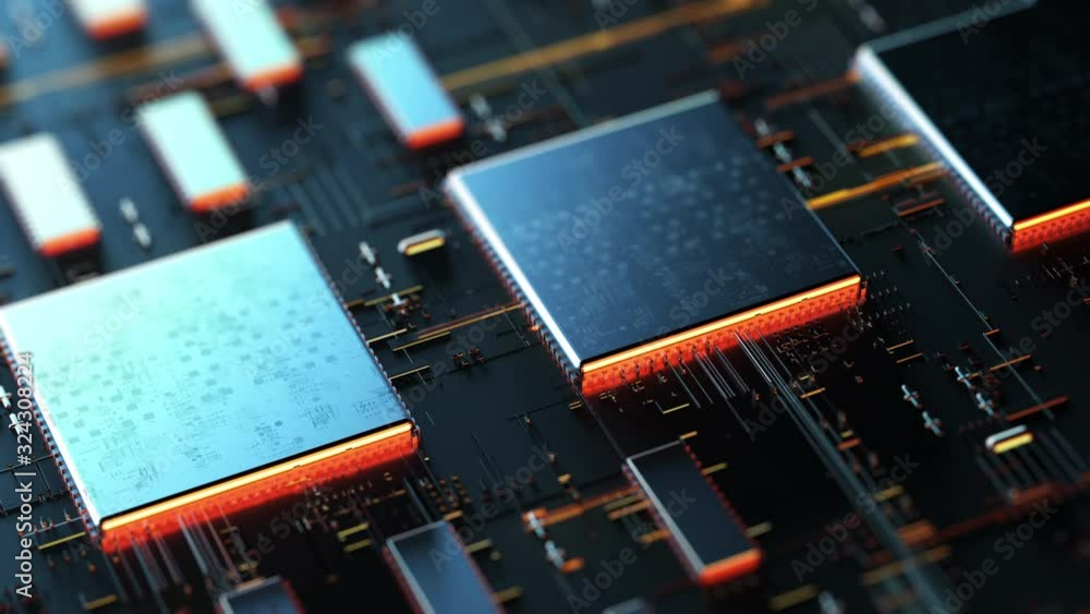 Poster Technology background/Technology background of the abstract computer motherboard, can be used in the description of technological processes, science.