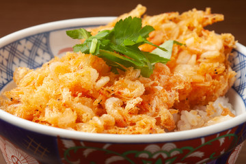 桜えびのかき揚げ丼