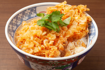 桜えびのかき揚げ丼
