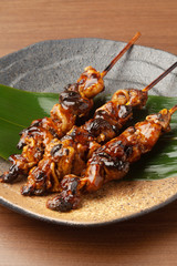 うな肝の串焼き