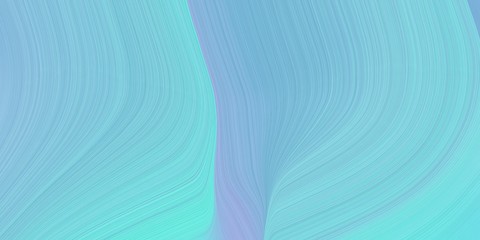 background graphic with modern soft swirl waves background illustration with sky blue, light steel blue and aqua marine color