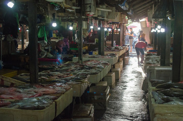 Jimbaran fish market on Bali