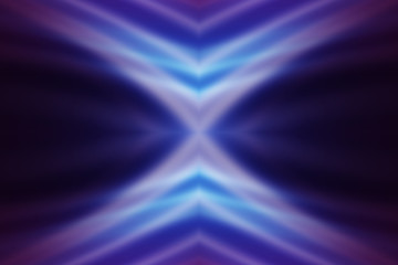 Dark abstract futuristic background. Neon lines glow. Neon lines, shapes. Pink-blue glow. Empty Stage Background