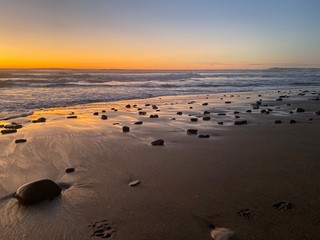 Fototapeta na wymiar Ocean Beach Sunset