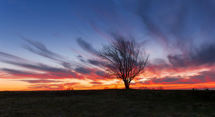 Tramonto a palmanova