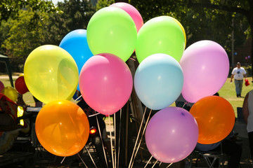 Balloons, colorful