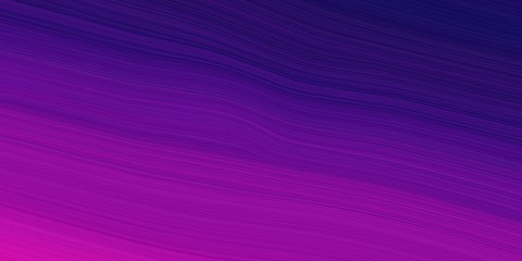 background graphic with modern curvy waves background design with dark magenta, midnight blue and indigo color