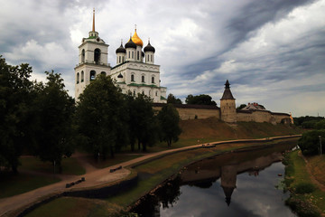 The Pskov Kremlin - historical center of the city