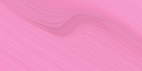 background graphic with elegant curvy swirl waves background design with pastel magenta, pale violet red and pink color