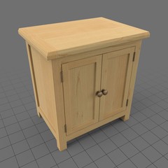 Wooden cupboard