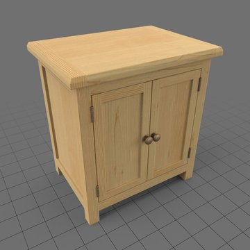 Wooden cupboard