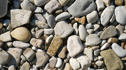 pebbles on the beach